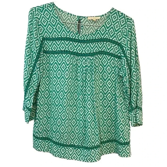 Skies are Blue size L rayon pullover blouse EUC - Picture 6 of 10